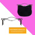 thumbnail image 1 of Hebilla de asa de correa de monedero de metal equipaje DIY zapatos hebilla de bolsa (negro) 2 uds Ndcxsfigh Nuevos Originales, 1 of 5