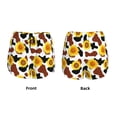 thumbnail image 5 of Haiem Cow Print Sunflower Women's 2 in 1 Running Shorts - Lightweight Athletic Workout Gym Yoga Breathable Sports Shorts Liner with Phone Pockets-Large, 5 of 9