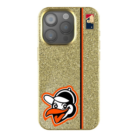 Keyscaper Gold Baltimore Orioles iPhone Bling Case