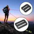 thumbnail image 3 of YIEMEEN 10Pcs Tri-Glide Slide Buckle Adjustable Webbing Triglides Sliplock Slider Buttons for Belt Backpack Bags Parts, 3 of 21