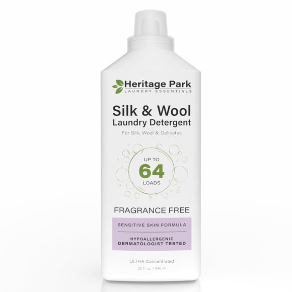 Detergente para ropa Heritage Park Silk & Wool 960 ml 64 cargas
