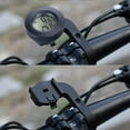thumbnail image 3 of 3-färgs LCD-bakgrundsbelyst rund cykelhastighetsmätare, multifunktionell vattentät cykelodometer, 3 of 4