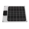 thumbnail image 1 of RV Solar Panel, 5W 5V Solar Panel Monocrystalline Power Generator Panel Battery Kit Solar Panel Kit for Car Boat Trailer RV 8.46x6.89x0.12in, 1 of 7