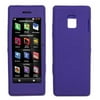 Premium Purple Soft Silicone Gel Skin Cover Case for New Chocolate BL40 [Accessory Export Packaging]