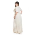 thumbnail image 3 of Vestido largo con abertura Roman Fashion / Tallas Extras, 2010 (Beige) beige 36, 3 of 6