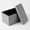 Grey PVC/76IN, variant on Alvantor Foldable Storage Ottoman Bench, 42 Gallon Large Capacity, 660lbs Weight Capacity, 1" Thick Foam Seat