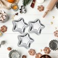 thumbnail image 7 of Yvsxxv Silver Star Disposable Paper Serving Tray Wedding Party 10Pcs, 7 of 7