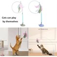 thumbnail image 2 of Meowmastery Toy, 2025 Interactive Cat Teaser Wand with Strong Suction Cup, Indoor Hunting and Chasing Toy for Cats, Exercise and Entertainment for Active Felines (Green), 2 of 7