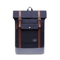 thumbnail image 1 of KAUKKO Stylish Oxford Fabric Backpack Travel Rucksack lightweight Hiking Bag Satchel, 1 of 5