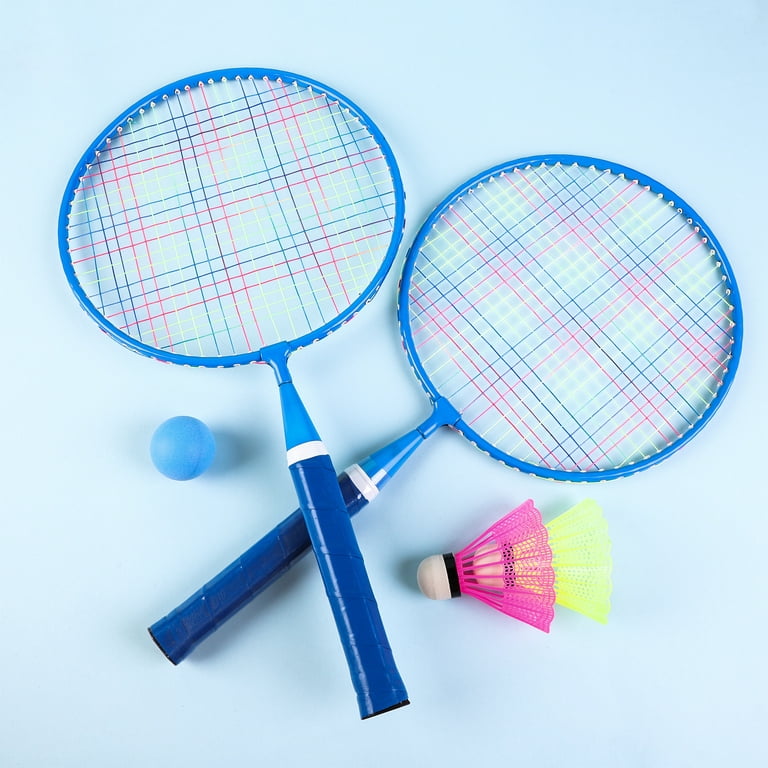 Portable Badminton Set with Net 2 Rackets and 2 Shuttlecocks 118