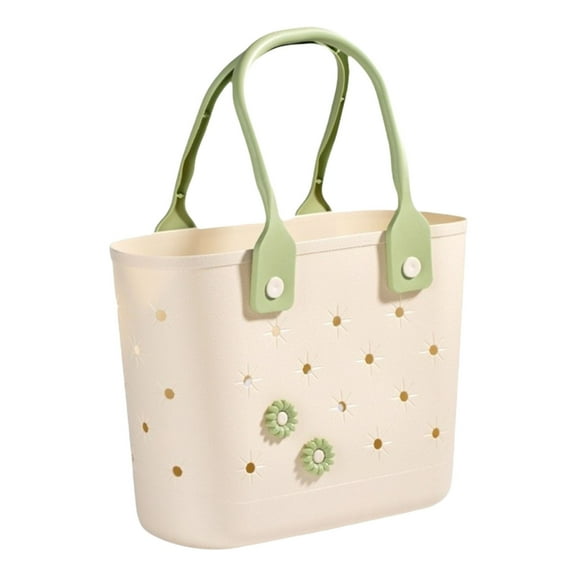 Sturdy Rubber Storage Bag Designs for Beach and Pool Trip Portable and Easy To Organization for Trendy Women Daily Use