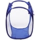 thumbnail image 1 of PTOOTP Cesto de malla plegable y fácil de abrir para ropa sucia, ideal para dormitorios universitarios (azul), 1 of 8