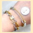 thumbnail image 4 of 20 Pcs Necklace Extenders and Necklace Clasps and Closures, Gold and Silver Stainless Steel Chain for Adult Bracelet Jewelry Making, 4 of 7