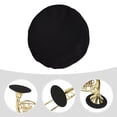 thumbnail image 6 of NIAIZEK Black Brass Instrument Bell Cover Protector Musician Accessory for Trumpet Trombone French Horn, 6 of 6