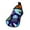 Dark Blue, variant on JUMESG Toddler Water Shoes Kids Water Shoes Girls Boys Quick Dry Aqua Socks Barefoot Non Slip Beach Swim Surf Shoes (Camouflage,26)