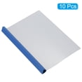 thumbnail image 3 of Unique Bargains Clear Report Covers with Sliding Bar, 25mm 135 Sheets Capacity, Blue, 10Pack, 3 of 6