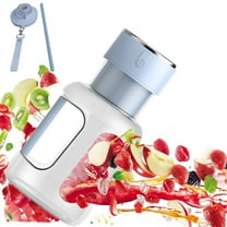 Blaxill Portable Blender | Large Capacity 1600ml Juicer | Rechargeable USB Personal Smoothie Mixer | 8 Stainless Steel Blades | Shakes Frappuccino | Easy Clean | 1Pc | Pink Blue