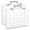 Transparent-2P, variant on 48 Grids Large Plastic Organizer Box With Adjustable Dividers  Beads Storage Containers Compartment Tackle Case For Crafts Hobby Small Parts Fishing Seeds (orange)