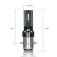 thumbnail image 2 of Pair 80W High Power H6M LED Headlight H6 Bulb Fit for Honda TRX 450R 2005-2006-2007-2008-2009, 2 of 11