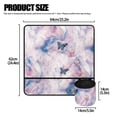 thumbnail image 5 of HELLHERO Butterfly Tie Dye Pattern Sewing Machine Mat to Store Bobbins Dustproof Beautiful & Practical Fusion Sew Machine Mat for Most Sewing Machines, 5 of 5
