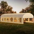 thumbnail image 5 of Dextrus 20ft x 40ft White Outdoor Canopy, Detachable Sidewalls, 5 of 7