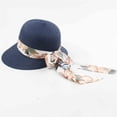thumbnail image 3 of Fiudx Sombrero para Mujer, Plegable y Enrollable, Protección Solar Upf50+, Elegante Accesorio de Playa, Versátil para Exteriores, Correa de Barbilla Extraíble, Talla 56-58 Cm, 3 of 3