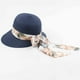 thumbnail image 3 of Womens Sun Summer Hat Foldable Roll Up Floppy Beach Hats UPF50 Caps, 3 of 3