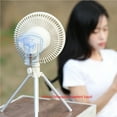 thumbnail image 5 of Portable Camping Fan Rechargeable Outdoor Camping Ceiling Fan Led Light, 5 of 20