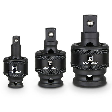 UPC: 0886352581011 | Capri Tools Impact Universal Joint Set  CrMo  3 Pieces