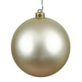 thumbnail image 1 of Vickerman Boule Ornementale Mate Champagne 8 Pouces, 1 of 3