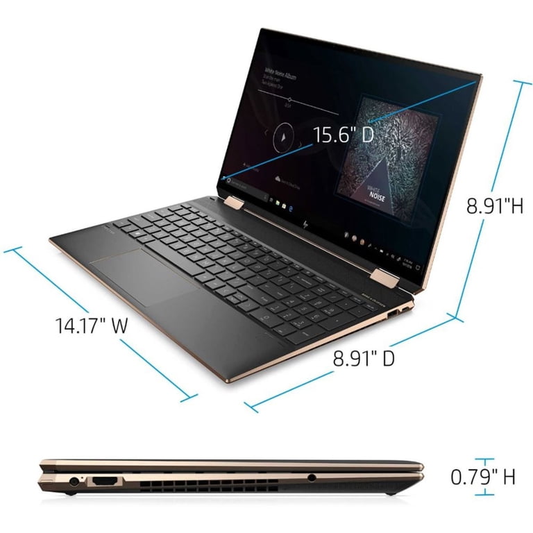 HP Spectre x360 15 Premium 2 in 1 Laptop 15.6” 4K UHD IPS