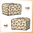 thumbnail image 3 of Daiia Boho Chicken Pattern 4 slice Toaster Cover, Toaster Appliance Dust-proof Cover For Kitchen Small Appliance Dust Cover and Fingerprint Protection, 3 of 7