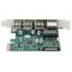 thumbnail image 4 of Tarjeta adaptadora de expansión de red ST610 PCI E de ultra alta velocidad USB 3.0 Giga RJ45, 4 of 14