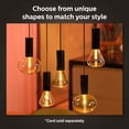 thumbnail image 4 of Bombilla LED inteligente Philips Hue Lightguide Ellipse de vidrio soplado a mano, 4 of 7