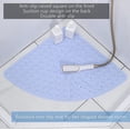thumbnail image 3 of 80CM*80CMWhite Antideslizante Para Bañera Y Ducha Alfombrilla De Ducha Antideslizante De Esquina De 80 * 80 Cm Alfombrilla De Ducha Antideslizante Sector De Pvc Con Ventosa Con Or, 3 of 5