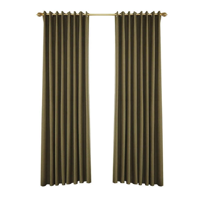Cortinas opacas para dormitorio Cortinas de habitación con aislamiento de ojales para sala de estar Leyfeng cortinas opacas