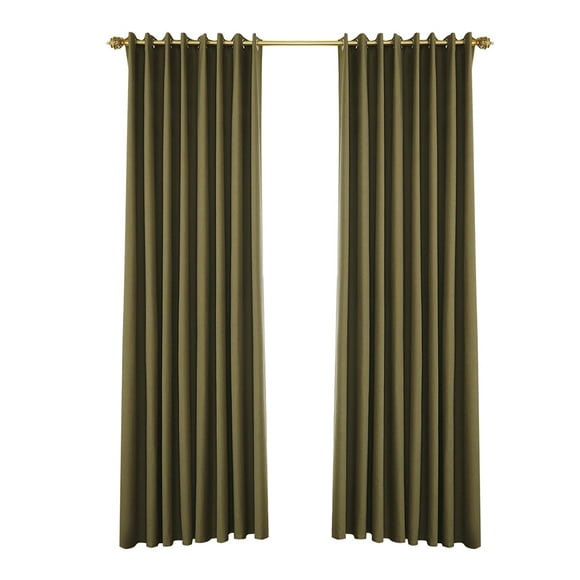 TFixol Blackout Curtains for Bedroom Grommet Insulated Room Curtains for Living Room, Set of 2 Panels (53*95in)