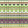 thumbnail image 2 of Ambesonne Aztec Fabric by the Yard Upholstery, Colorful Pattern Stripes Art, 1 Yard, Multicolor, 2 of 5
