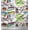 White, variant on Soimoi Cotton Duck Fabric Scissor,Buttons & Machine Sewing Printed Fabric 1 Yard 42 Inch Wide