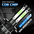 thumbnail image 4 of H7 LED Headlight Kit Blue 8000K H7 High or Low Beam Bulbs Plug&Play Set of 2, 4 of 9