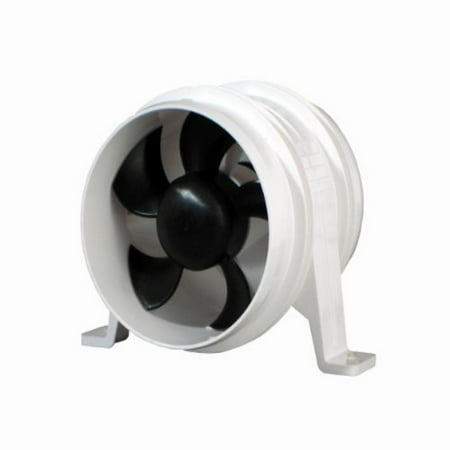 Attwood Quiet Blower Water Resistant (White, 4-Inch)