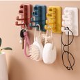 thumbnail image 4 of Advancent Colgador de puerta montado en la pared, perforador autoadhesivo para colgar, gancho gratis, estante organizador de cocina para Cocina y Comedor Azul, 4 of 6