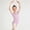 01 Purple, variant on Girls' Solid Color Crew Neck Short Sleeve Dance Practice Jumpsuit For Tween and Big Kids