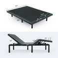 thumbnail image 4 of CO-Z Massaging Zero Gravity Adjustable Bed with Wireless Remote and Underbed Lighting Queen, 4 of 5