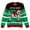 Jolly Green - Ho Ho Hike, variant on The Ugly Sweater Co. Mens Sports Golf Sports Ugly Christmas Sweater for Holiday Fun Design, Snug Fit Breathable Crewneck (Twilight, Medium)