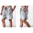 thumbnail image 4 of Youmylove Comfort Mens Shorts Men's Pocket Workwear Shorts Loose Fit Jogging Athletic Shorts Pants Beach Vacation Shorts, 4 of 4