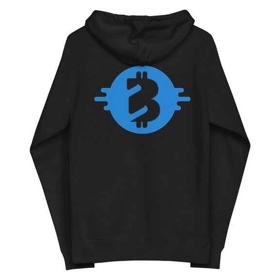 Bitcoin Zip Up Hoodie