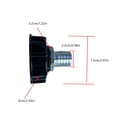 thumbnail image 2 of Kenally Adaptador de grifo de agua de barriles IBC, interfaz de cobre, conector de válvula de riego para jardinería doméstica al aire libre, accesorio Materiales de construcción 1 pulgada 25 mm Kenally TO008850-04, 2 of 6