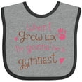 thumbnail image 3 of Inktastic Gymnast Future Girls Baby Bib, 3 of 4