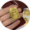 thumbnail image 2 of Pegatina para teléfono móvil con diseño de gato de la suerte, regalo creativo para teléfono móvil con diseño de gato de la suerte, 2 of 2